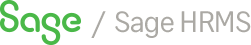 Logo Sage Hrms Text