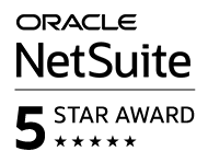 Netsuite Logo 5 Star Award NEW