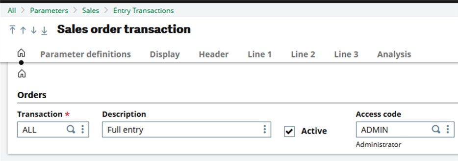 2 Restrict Fields Export Sage X3