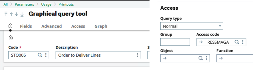 4 Restrict Fields Export Sage X3