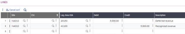 Revenue Recognition in Sage X3