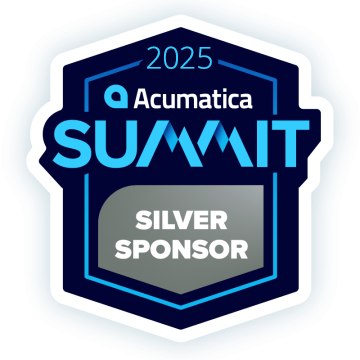 ACUMATICA Summit Silver Sponsor Badge 2025