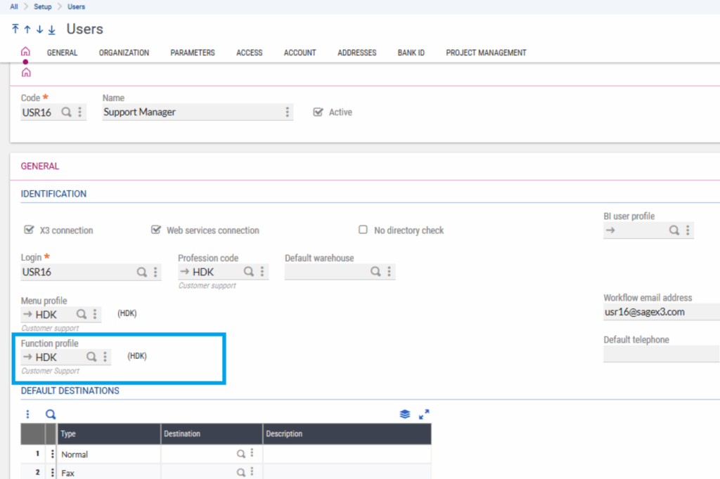 Pick Ticket Security in Sage X3